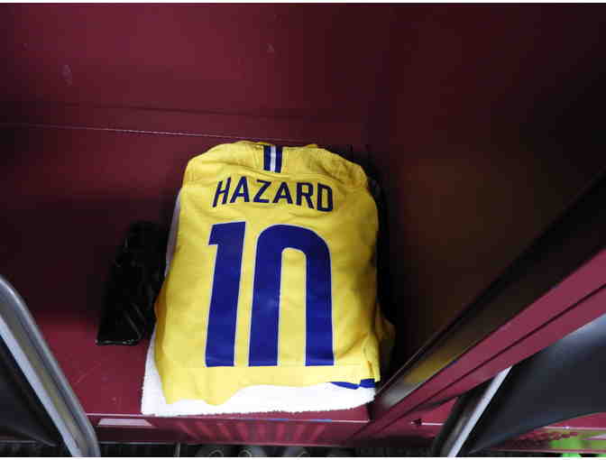 Eden Hazard Game-Worn Final Whistle on Hate Jersey