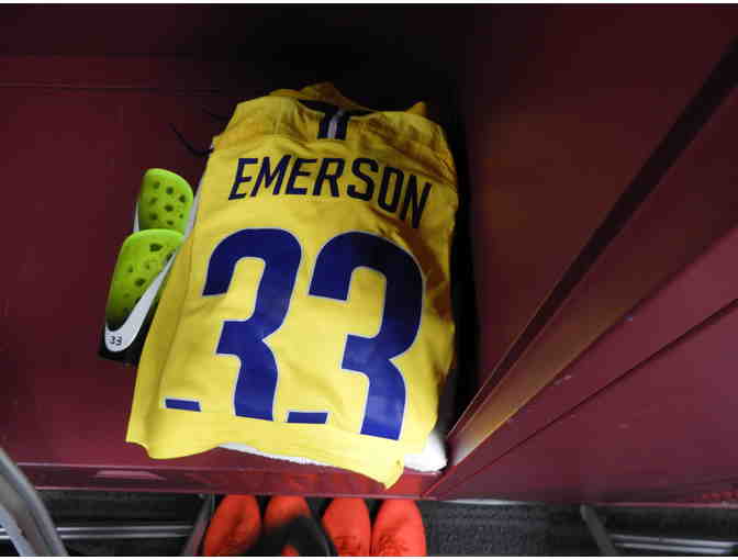 Emerson Palmieri Game-Worn Final Whistle on Hate Jersey