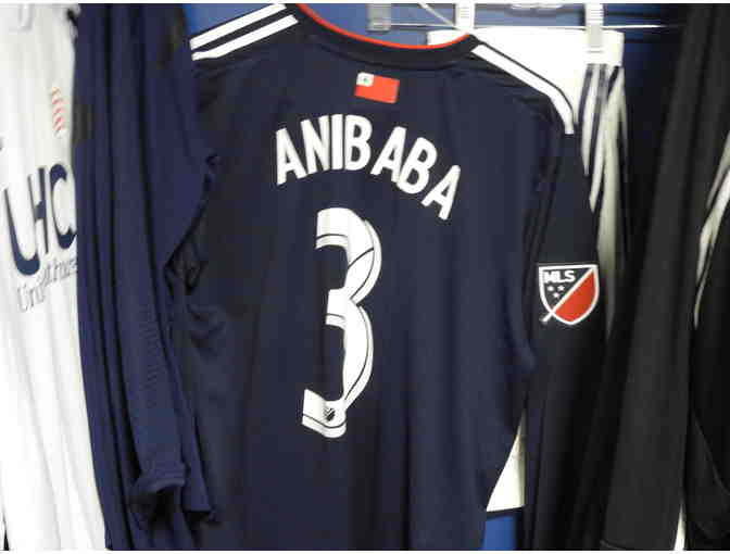 Jalil Anibaba Game-Worn Final Whistle on Hate Jersey
