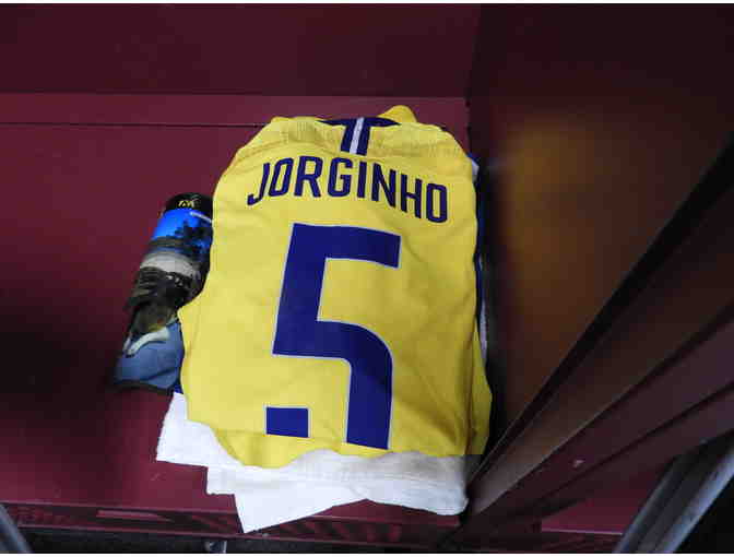 Jorginho Game-Worn Final Whistle on Hate Jersey