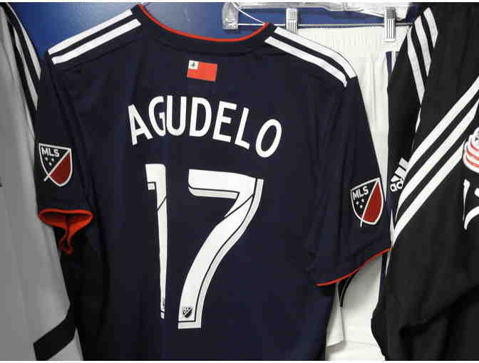 Juan Agudelo Game-Worn Final Whistle on Hate Jersey