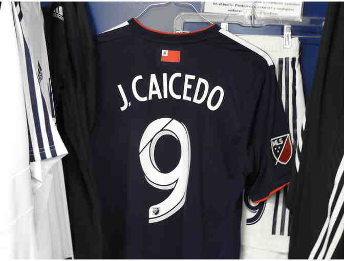 Juan Caicedo Game-Worn Final Whistle on Hate Jersey