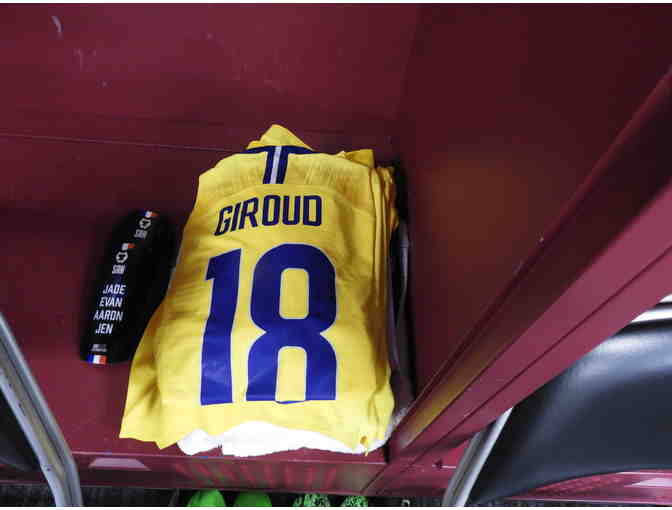 Olivier Giroud Game-Worn Final Whistle on Hate Jersey