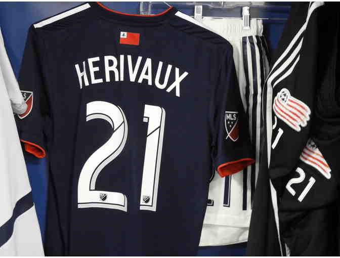 Zachary Herivaux Game-Worn Final Whistle on Hate Jersey