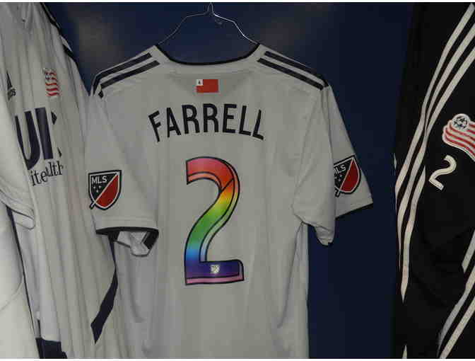Andrew Farrell Autographed Revolution Pride Night Jersey