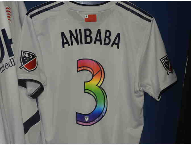 Jalil Anibaba Autographed Revolution Pride Night Jersey