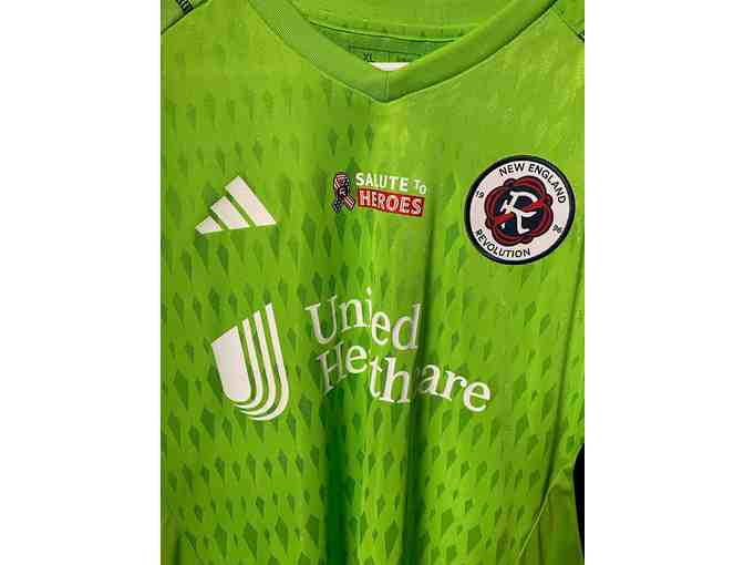 Djordje Petrovic Signed Salute to Heroes New England Revolution Jersey