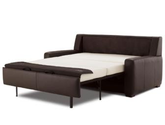 BLACK Leather Comfort Sleeper