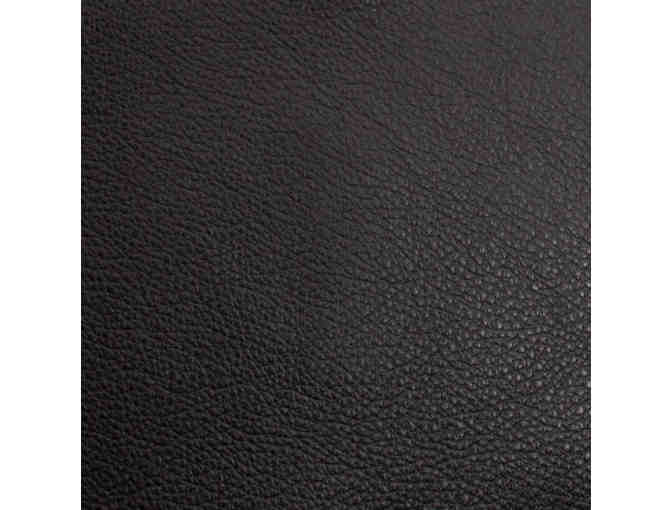 BLACK Leather Lindsay Full Size Comfort Sleeper