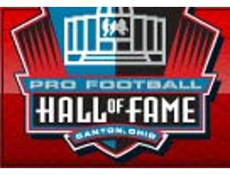 2 Adult Tickets to Pro Football Hall of Fame in Canton, Ohio