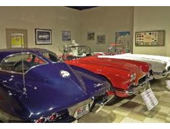 4 Tickets to the National Corvette Museum in Bowling Green, Kentucky