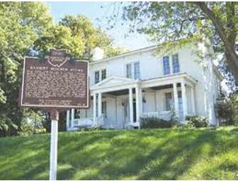 2 GUEST PASSES FOR TOUR OF HARRIET BEECHER STOWE CENTER IN HARTFORD, CONN.