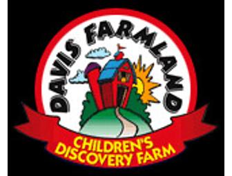 FAMILY DAY PASS FOR UP TO 4 PEOPLE TO DAVIS FARMLAND AND MEGA MAZE