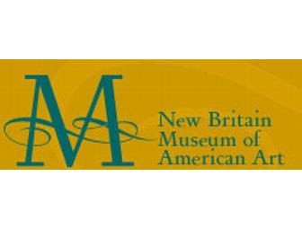 HOUSEHOLD MEMBERSHIP FOR ONE YEAT TO THE NEW BRITAIN MUSEUM OF AMERICAN ART