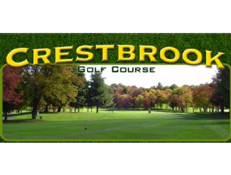 TWO ROUNDS OF GOLF AT CRESTBROOK PARK GOLF COURSE IN WATERTOWN, CONN.
