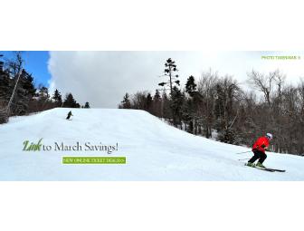 2 ADULT FULL-DAY LIFT TICKETS TO OKEMO MOUNTAIN RESORT