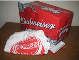 Budweiser Cooler Pack, XL Budweiser T-Shirt