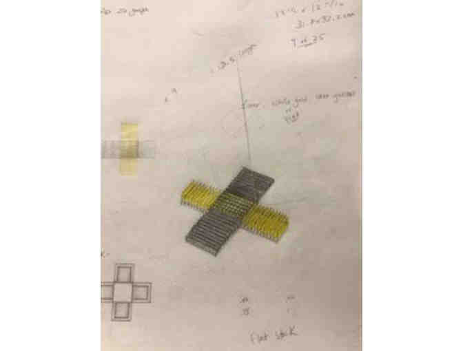 Three Golden Apples - a Masterpiece in Silver & Gold after Sol LeWitt