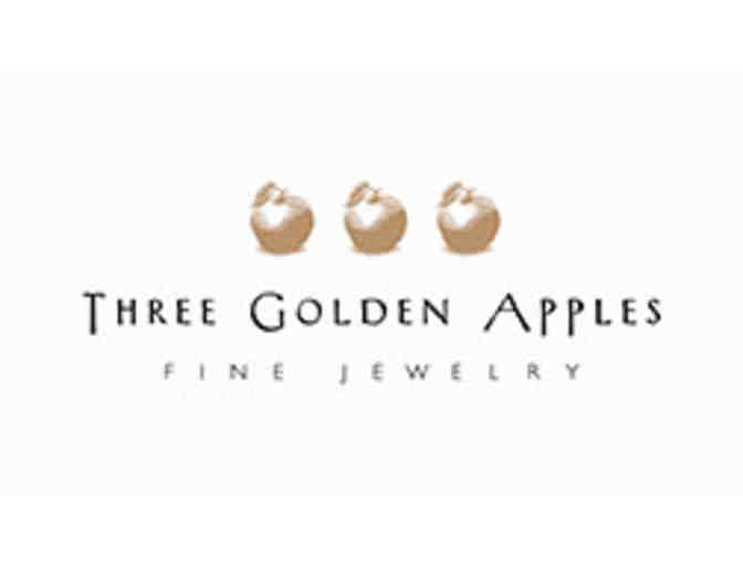 Three Golden Apples - a Masterpiece in Silver & Gold after Sol LeWitt
