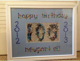 Ms. Elston's Framed 100th Class Photo