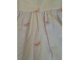 Jack & Teddy Seersucker Pink & White Dress