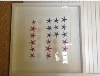 Ms. Clavert's Stars & Stripes Framed Flags