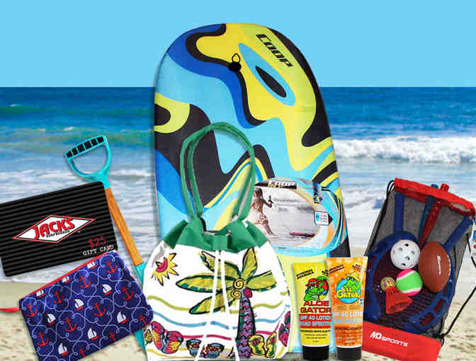 A Beach Day Combo Package: Jacks Surf, Hurley etc by Mrs. Cabellon's 6th Grade Class