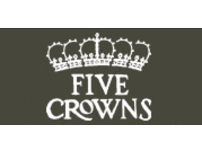 $100 Gift Certificate to  Five Crowns/Side Door - Photo 1