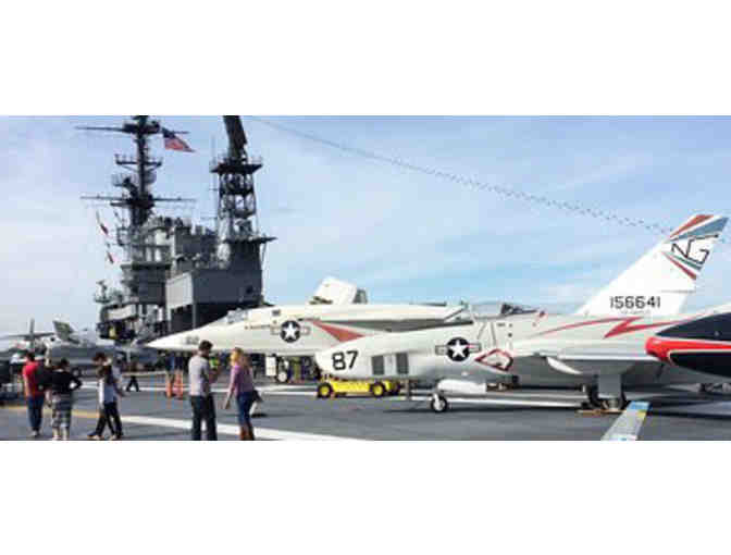 Family Pack of Four Passes to the USS Midway Museum