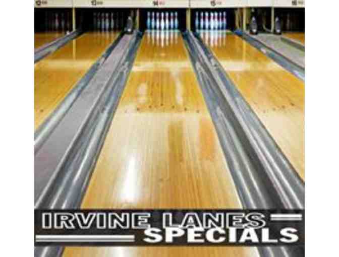Irvine Lanes -(2) Two Tickets Bowling & Shoes