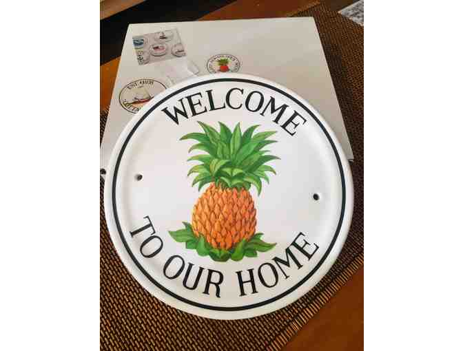 Balboa Island Cottage Plate- Welcome Plate