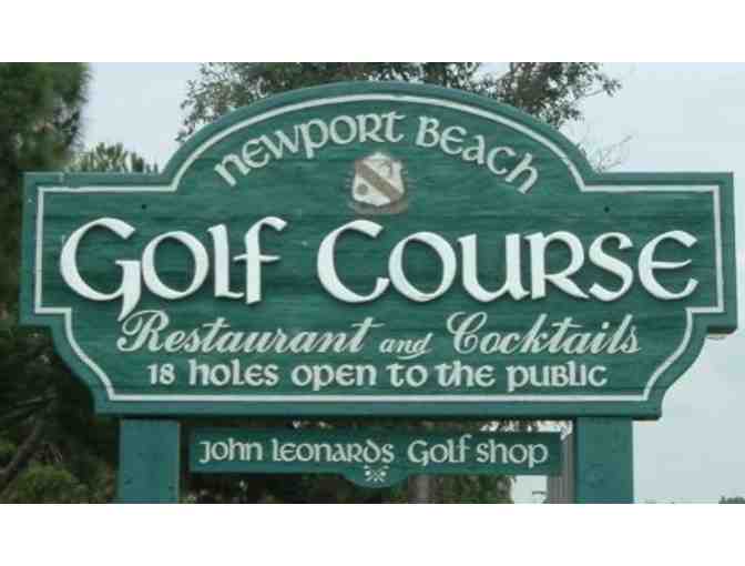 $50 Gift Certificate to Newport Beach Golf Course