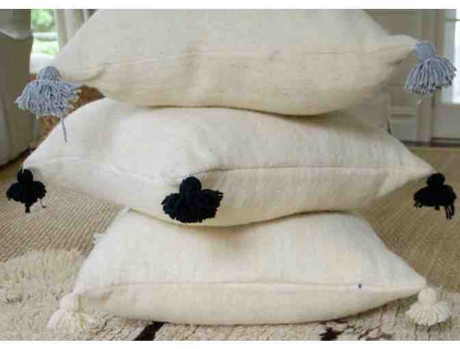 Blue Springs Home - Abanja Moroccan Hand Woven Wool Pillow Shams (2)