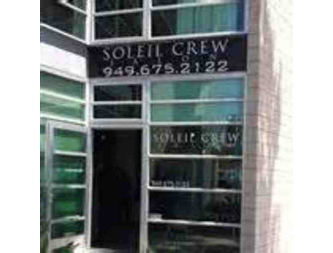 $95 Gift Certificate To Soleil Crew Salon