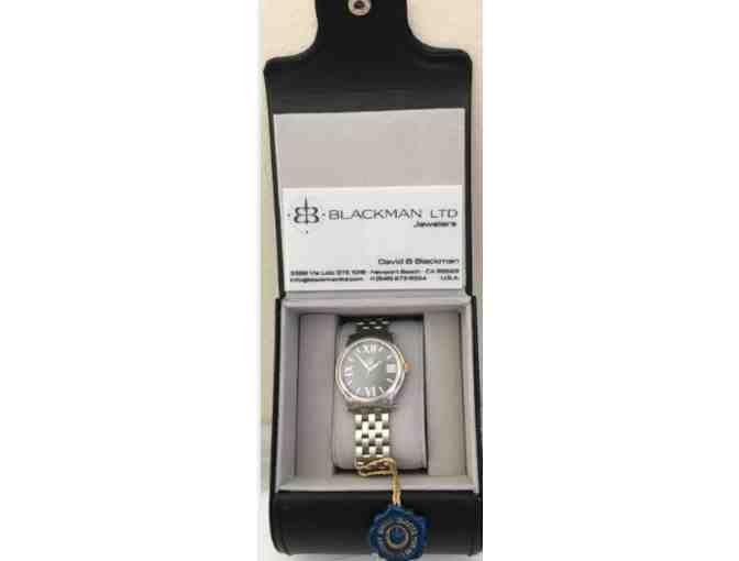 Blackman LTD Jewelers Men's Swiss Quartz Watch