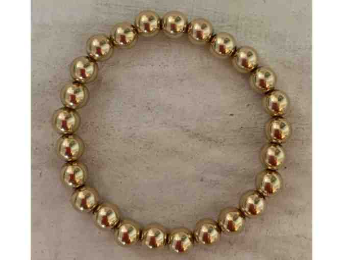 Glitter For Breakfast -A set of 14k rose gold filled bracelets