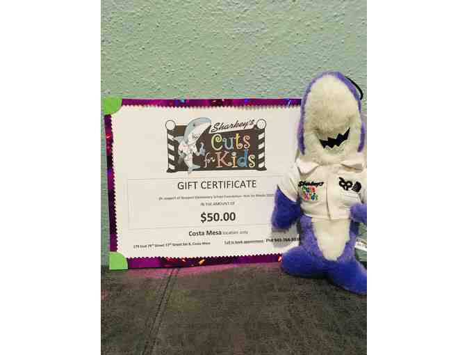 Sharkey's Cuts For Kids - $50 Gift Card