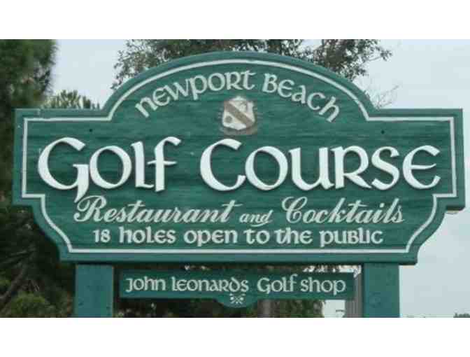 $100 Gift Certificate to Newport Beach Golf Course