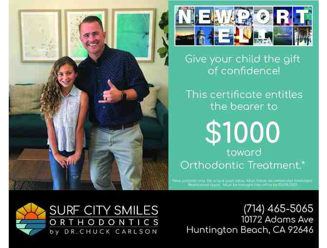 Surf City Smiles Orthodontics - $1000 Towards Orthodontics Treatment