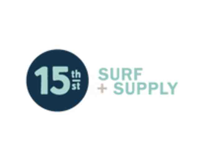 15th St. Surf & Supply Hooded Sweatshirt and Trucker Hat