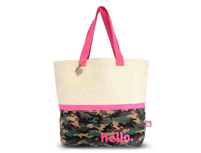 LOVE Reusable Bags - Pink Camo