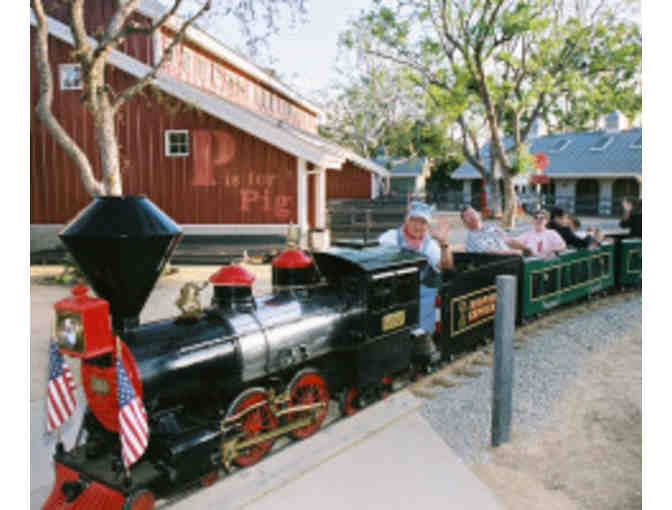 Santa Ana Zoo - Guest Pass for 4 & Carousel Rides