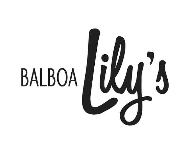 Balboa Lily's - $25 Gift Certificate