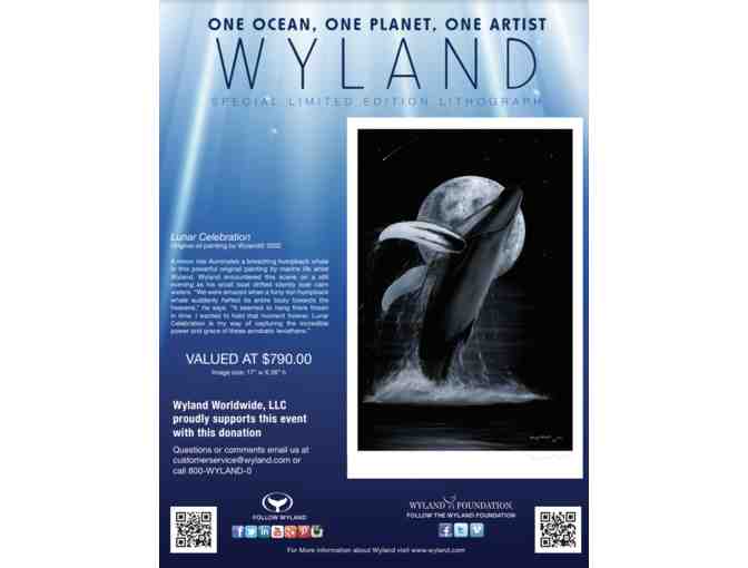 Wyland Special Limited Edition Lithograph - Lunar Celebration