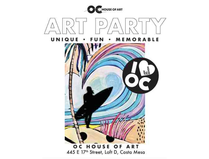 OC House Of Art - Private Art Party ($365 Value)