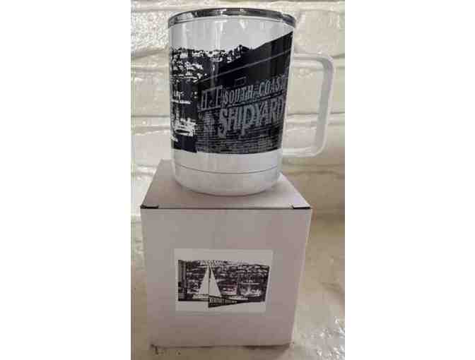 (4) Newport Beach Inspired Travel Mugs by Nesta Home