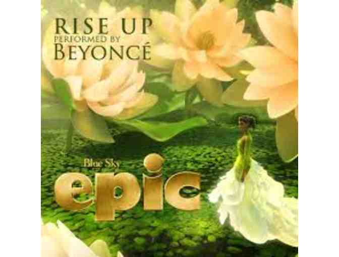 Autographed Score from "Rise Up" signed by Beyonce - Photo 1