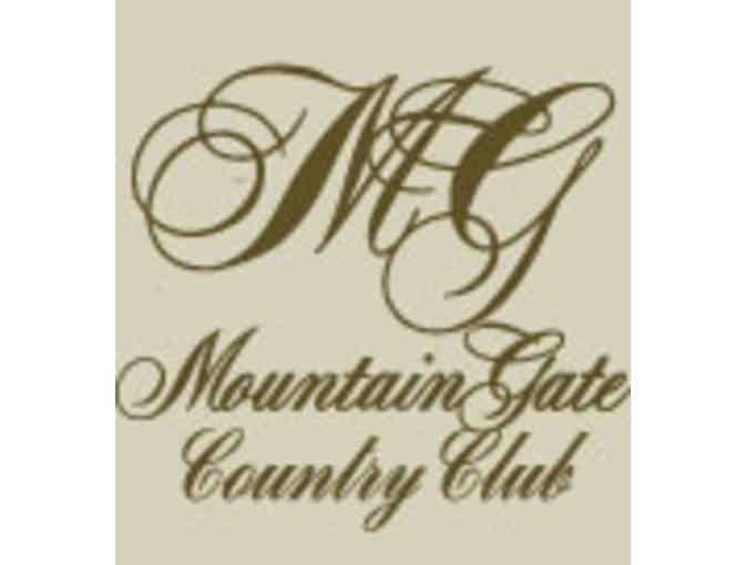 LIVE AUCTION ITEM:  Mountain Gate / Taylor Made Golf Experience with Dan Weslow