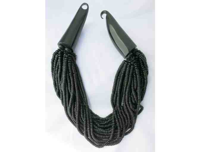 African Cow Horn Bracelet & Necklace