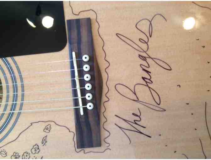 Guitar hand-signed by The Bangles - Susanna Hoffs, Vicki Peterson and Debbi Peterson